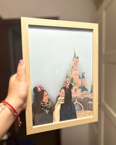 ilustracion-paula-y-amiga-disney